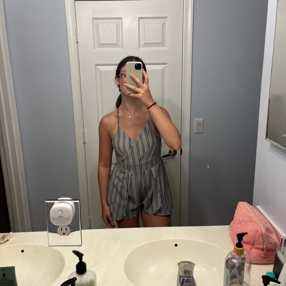 Striped Romper